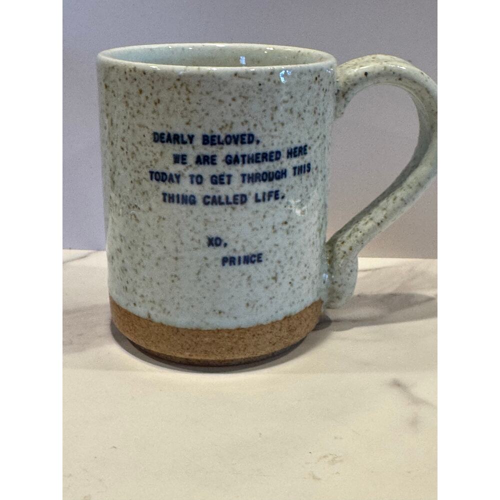 Sugarboo XO Famous Quote Mug - Prince - Dearly Beloved